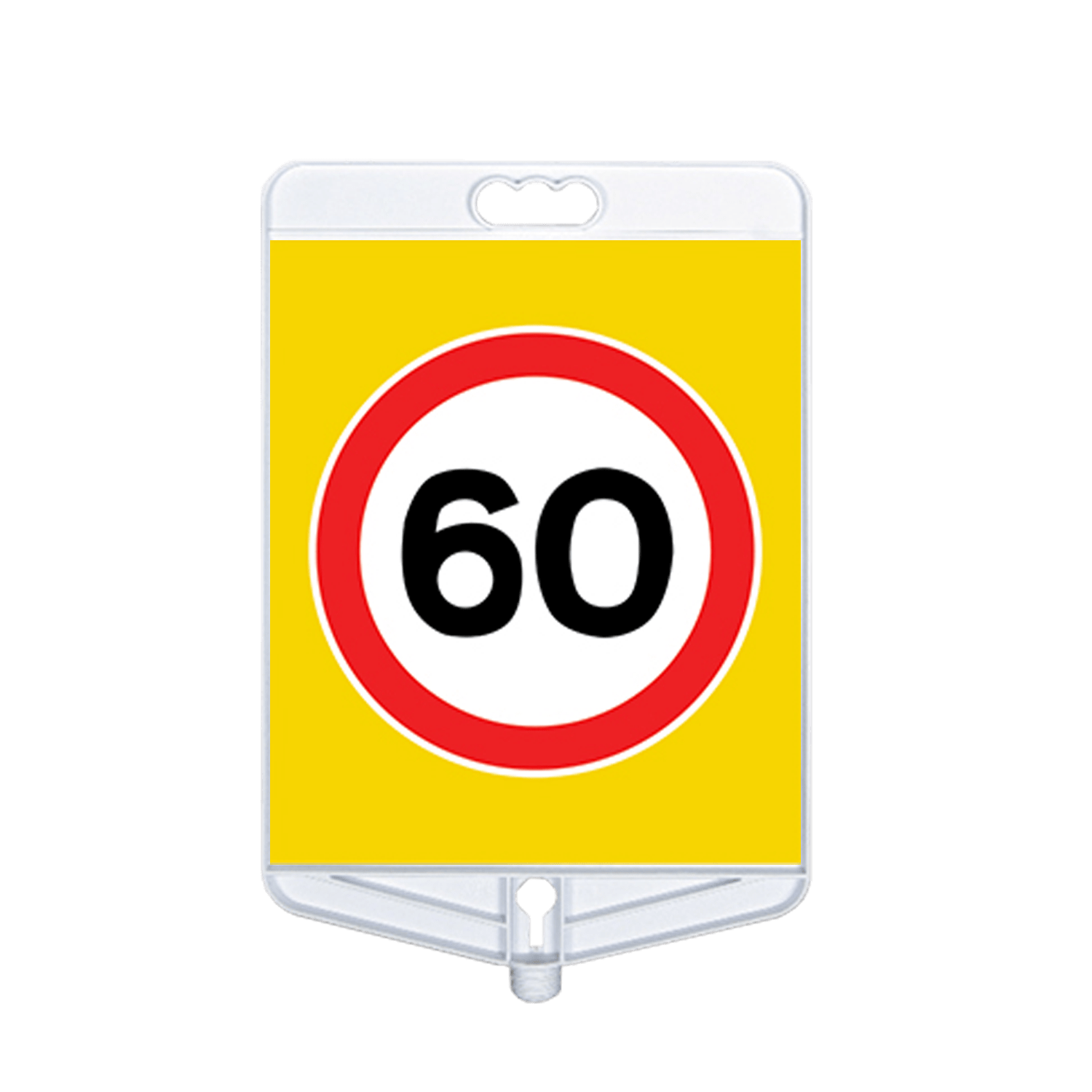 NT9308-AZAMİ HIZ TABELASI 60 KM TEK TARAFLI