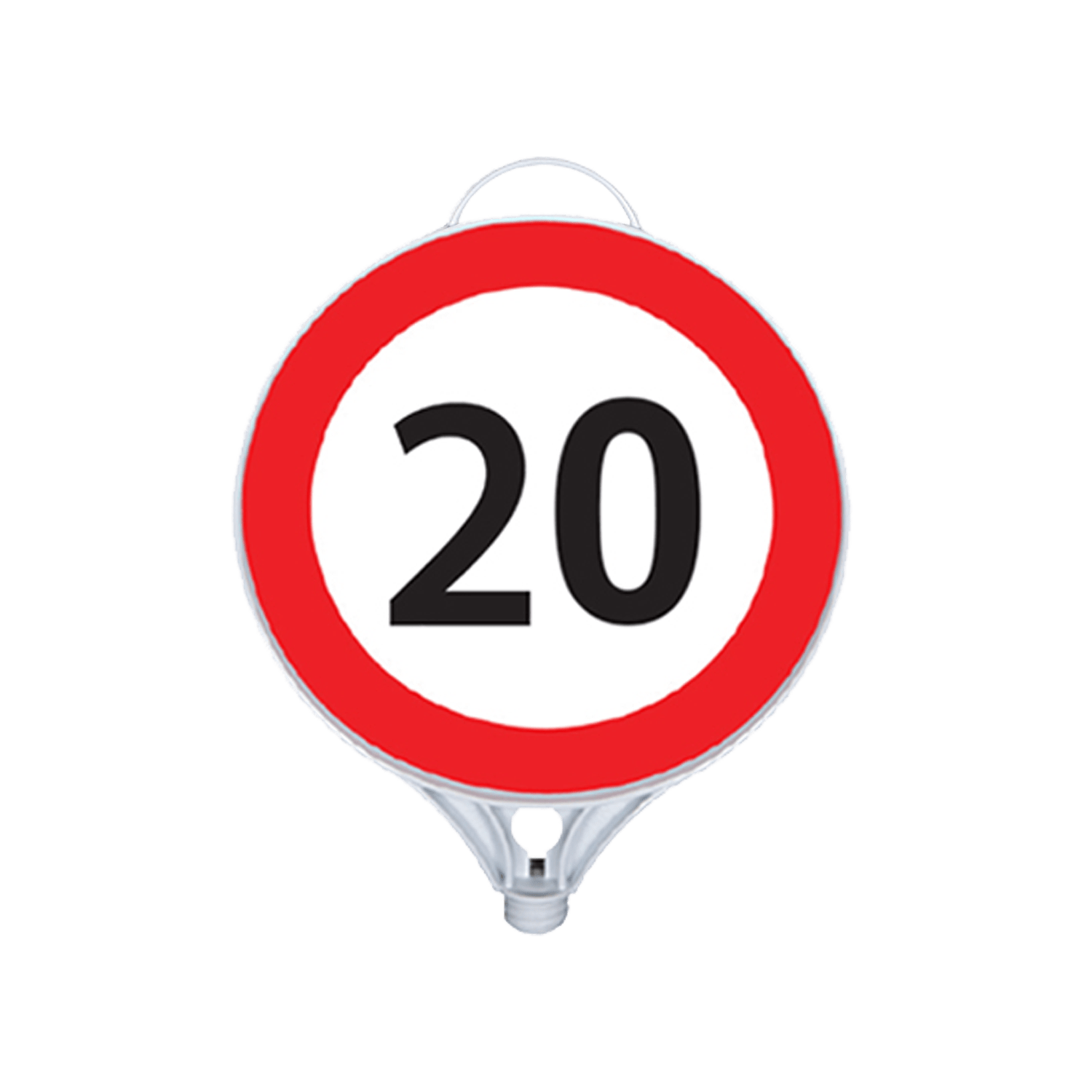 NT9112-AZAMİ HIZ TABELASI 20 KM TEK TARAFLI